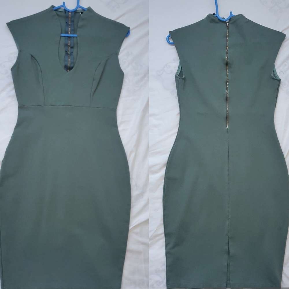 Green dress (M)